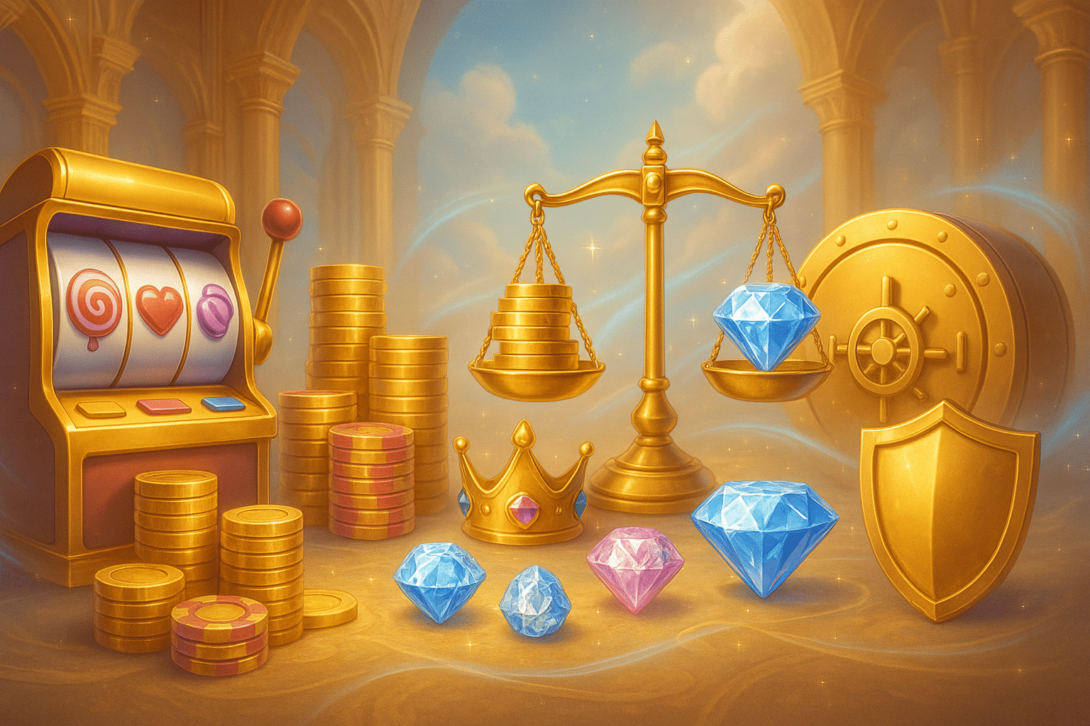 ภาพประกอบการจัดการงบและความเสี่ยงเมื่อ Pragmatic Play ซื้อฟรีสปิน สำหรับผู้เล่นที่อยากให้สล็อตแตกง่าย