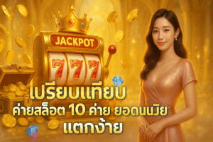เปรียบเทียบ ค่ายสล็อต