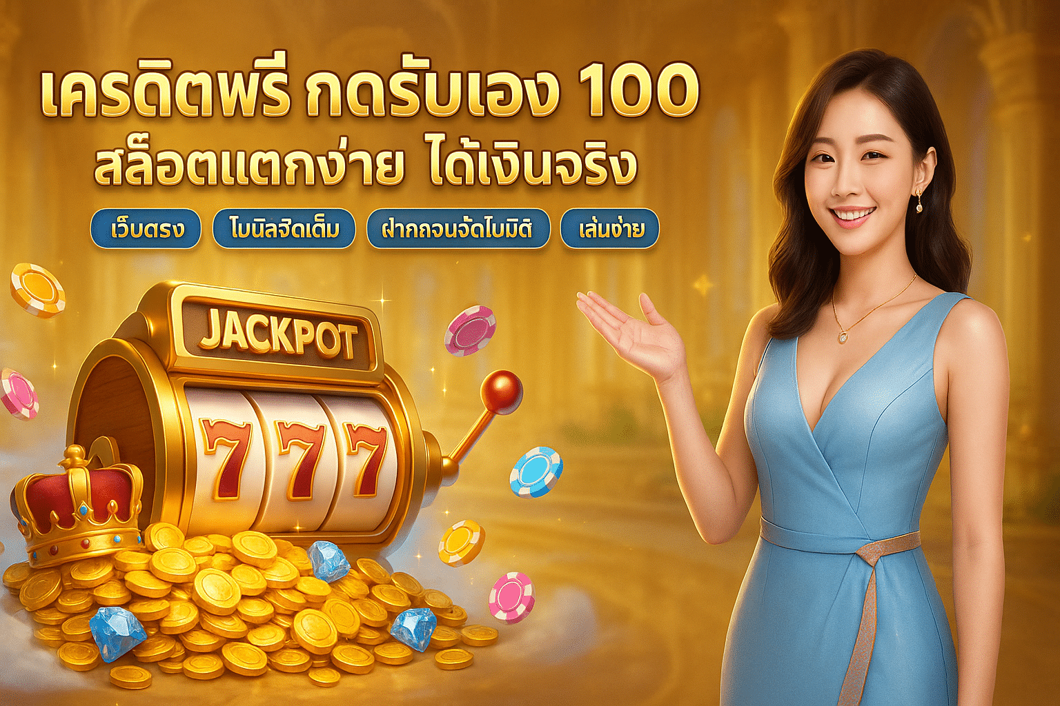 เครดิตฟรี กดรับเอง