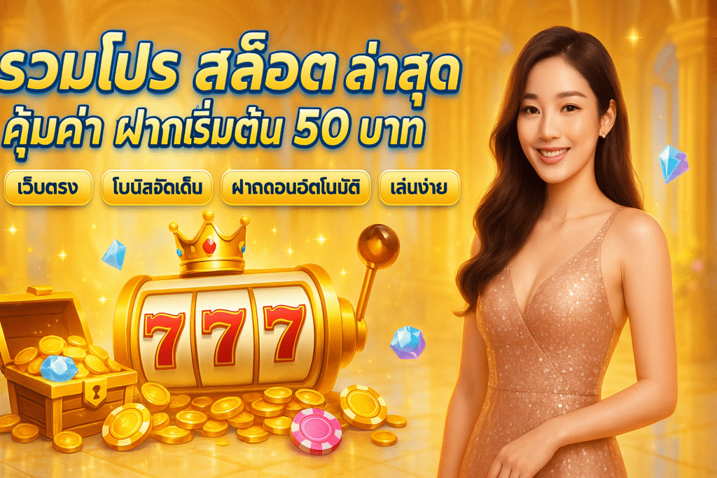 รวมโปร สล็อต ล่าสุด