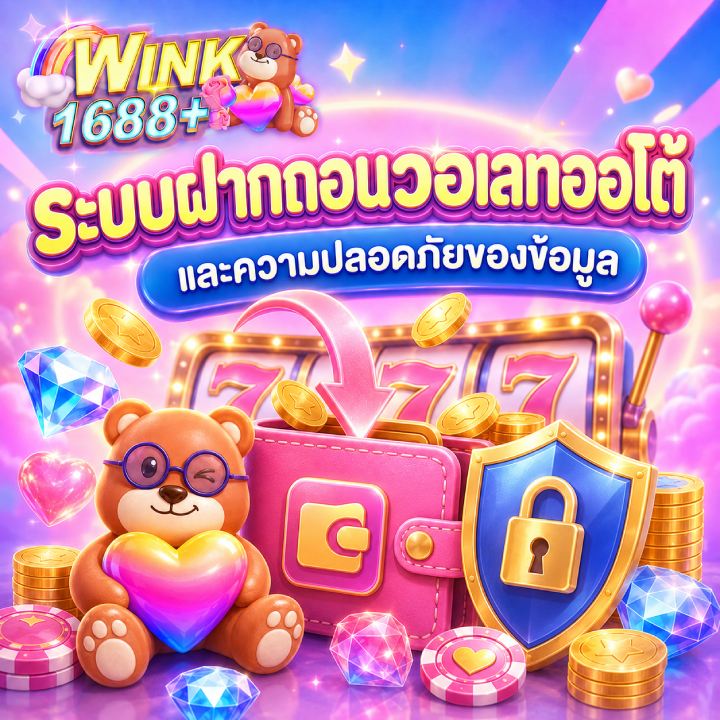 ระบบฝากถอนวอเลทออโต้ และความปลอดภัยของข้อมูล
