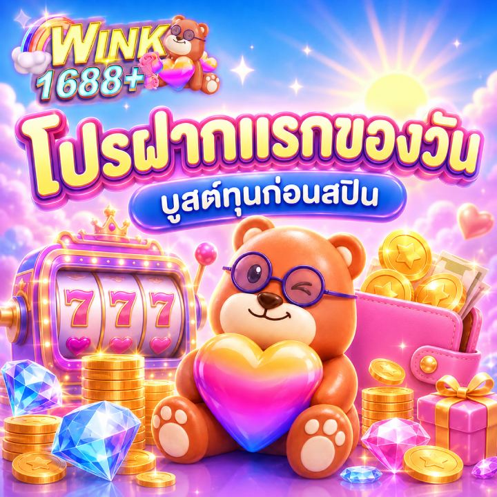 โปรฝากแรกของวัน บูสต์ทุนก่อนสปิน